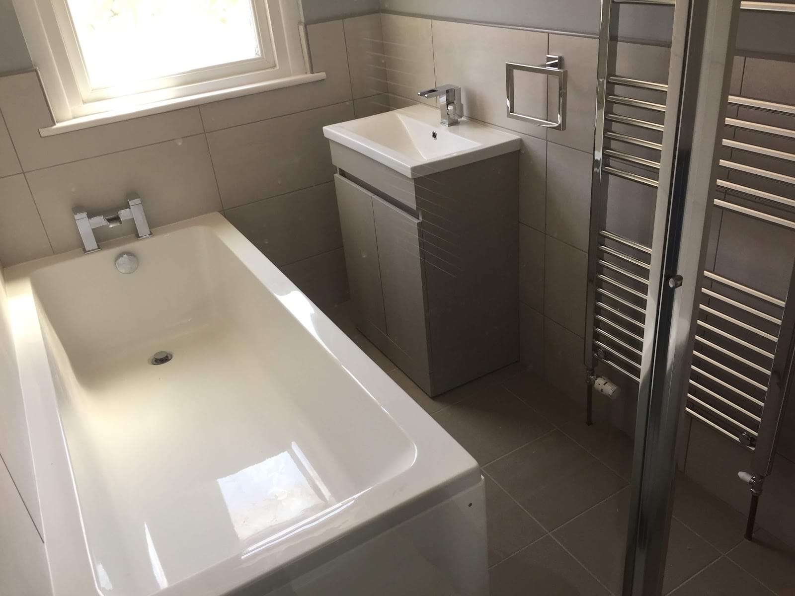 Bathroom refit, Hedges & Sons